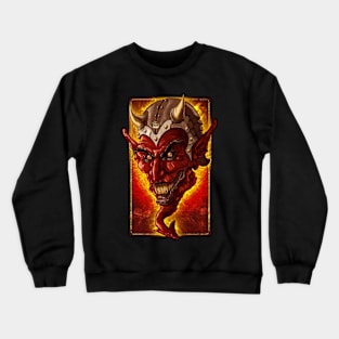 Devil Satan Diablito Crewneck Sweatshirt